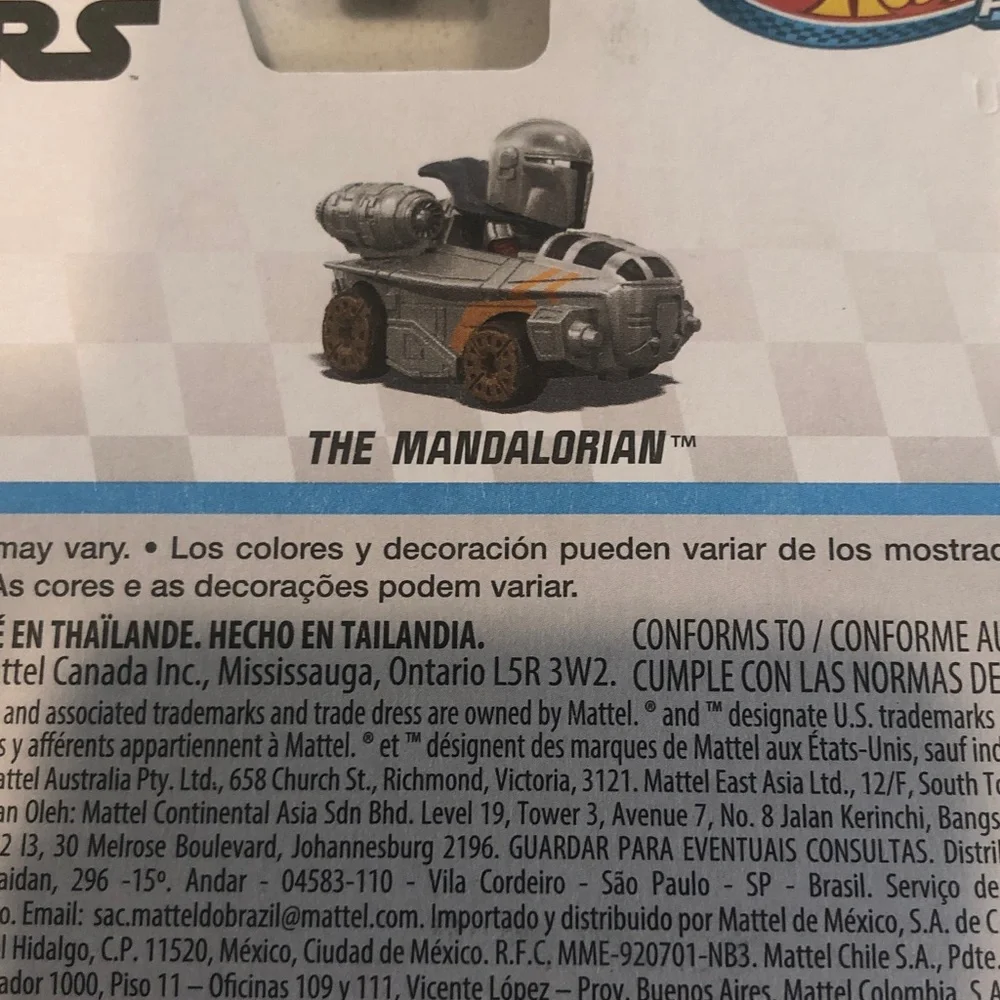 Madalorian Racer Verse Hot Wheels